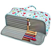 Bolsa De Labores De Punto- Bolsa para Crochet- Almacenamiento Ovillos Bolso Bolsa para Tejer Bolso para Madejas De Hilo…